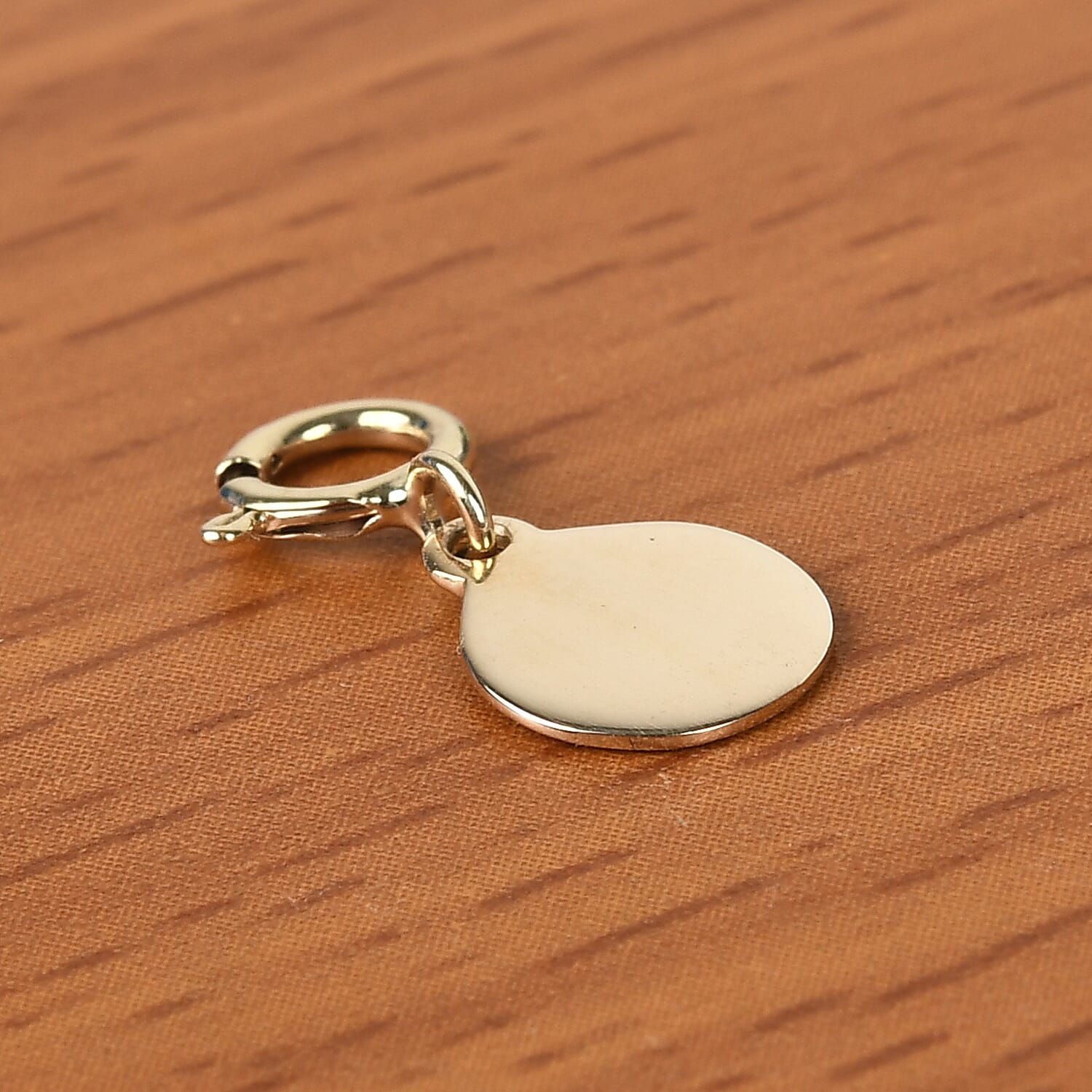 Sundays Child 9K Yellow Gold Charm