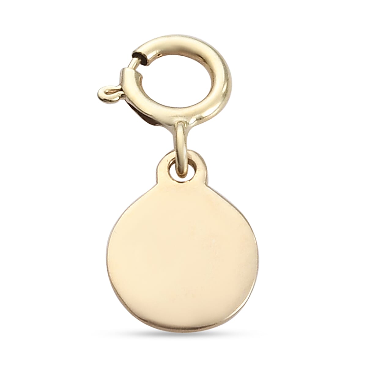 Sundays Child 9K Yellow Gold Charm