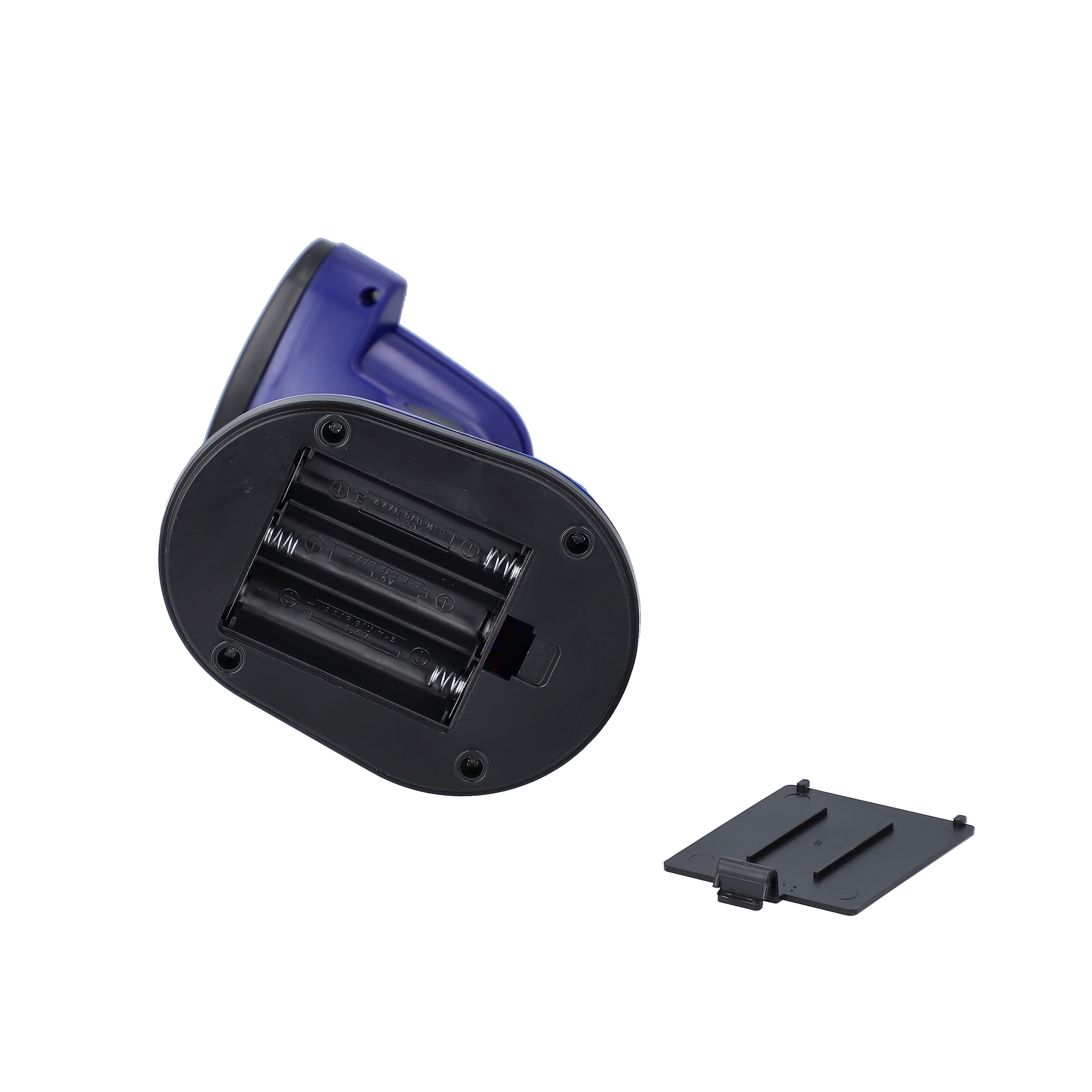 Flexible Desk Lamp with LED Light - Blue and Black- Set of 2 (Requires 3 xAA Batteries no Incld)