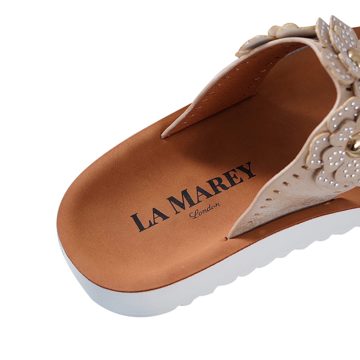 LA MAREY Floral Pattern Slippers - Pink