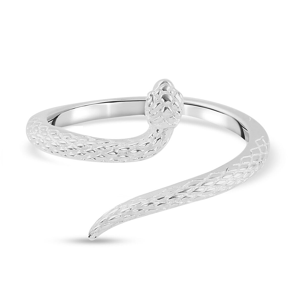 Sterling Silver Snake Ring