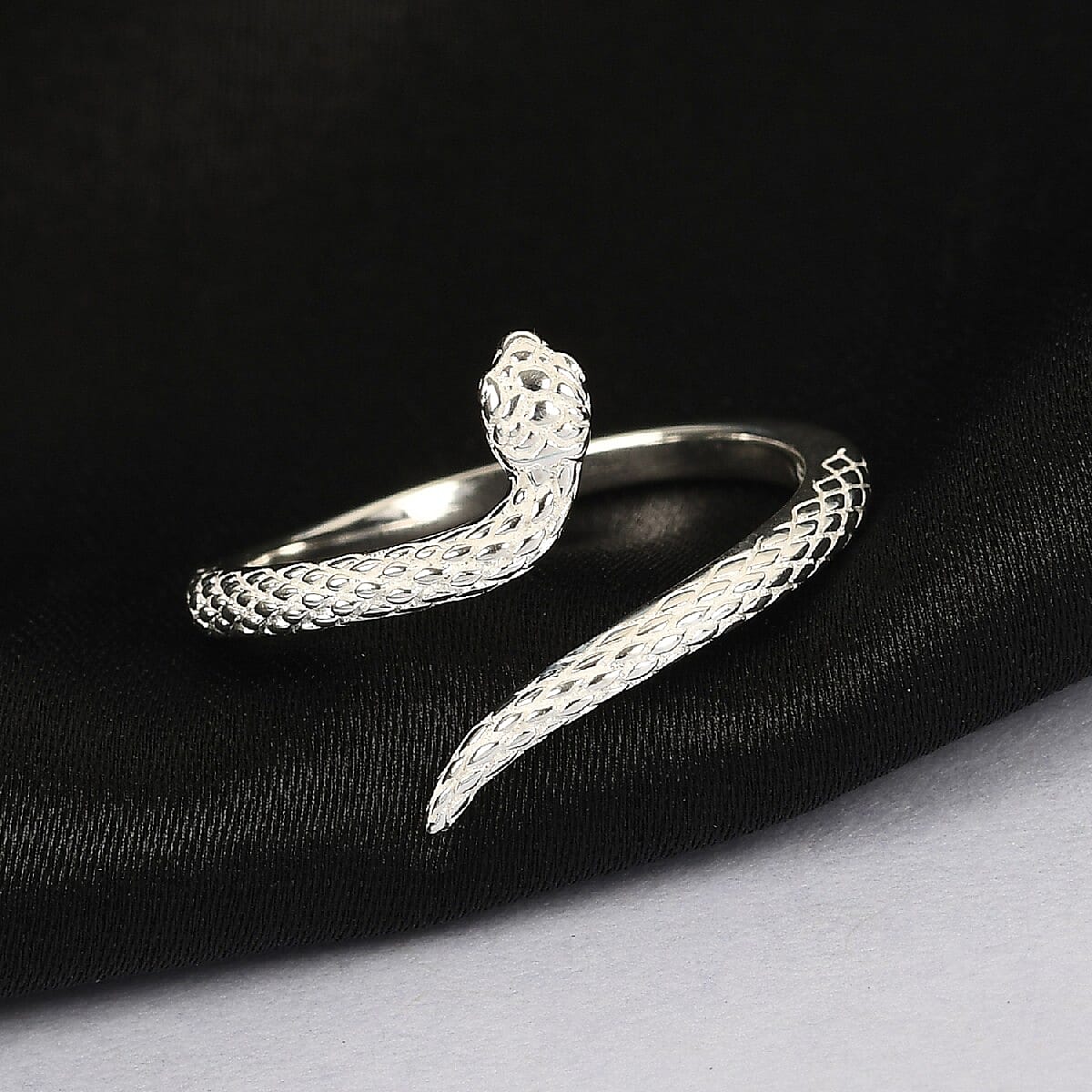 Sterling Silver Snake Ring