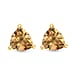 2 Ct. Red Garnet Solitaire Stud Earrings in 14K Gold Plated   Sterling Silver