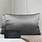 Set of 2 - Mulberry Silk Pillowcase (Size:50x75cm) - Dark Grey