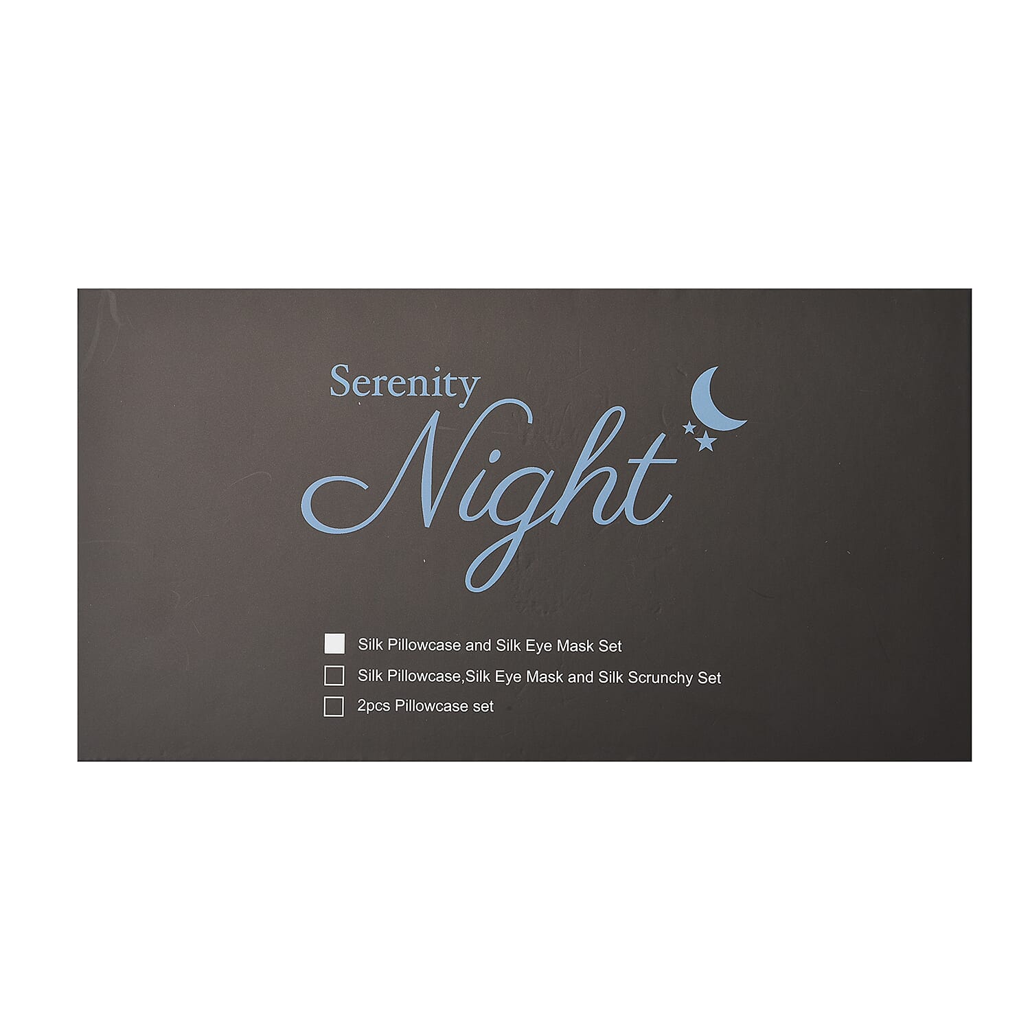 2 Piece Set - 100% Mulberry Silk Pillowcase (50x75cm) and Eye Mask (23x10 cm) - Ivory