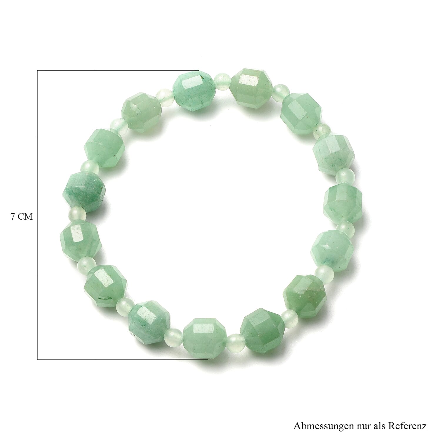 Green Aventurine  Stone Bracelet 103.50 ct  103.500  Ct.