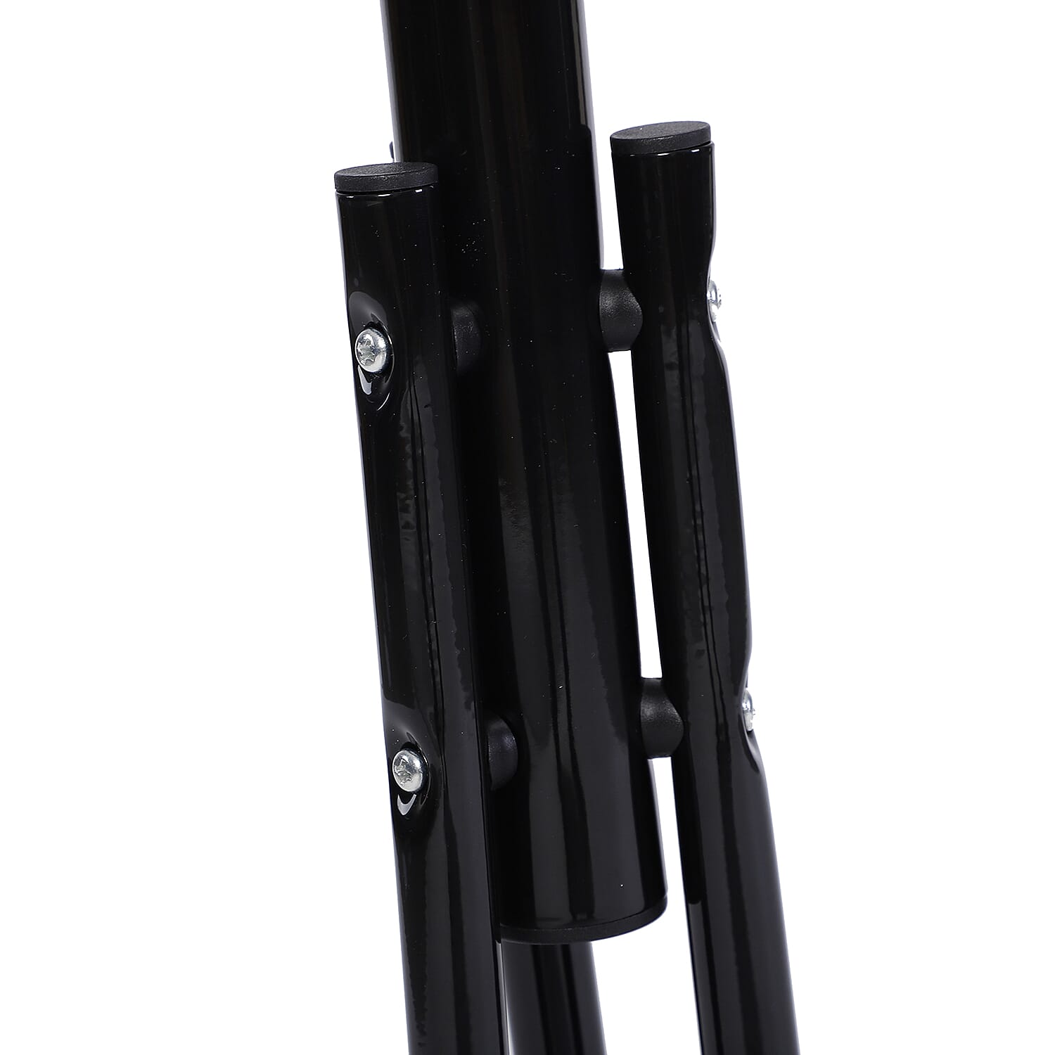 Stylish Metal Coat Rack Size 45x45x173 Cm  Black