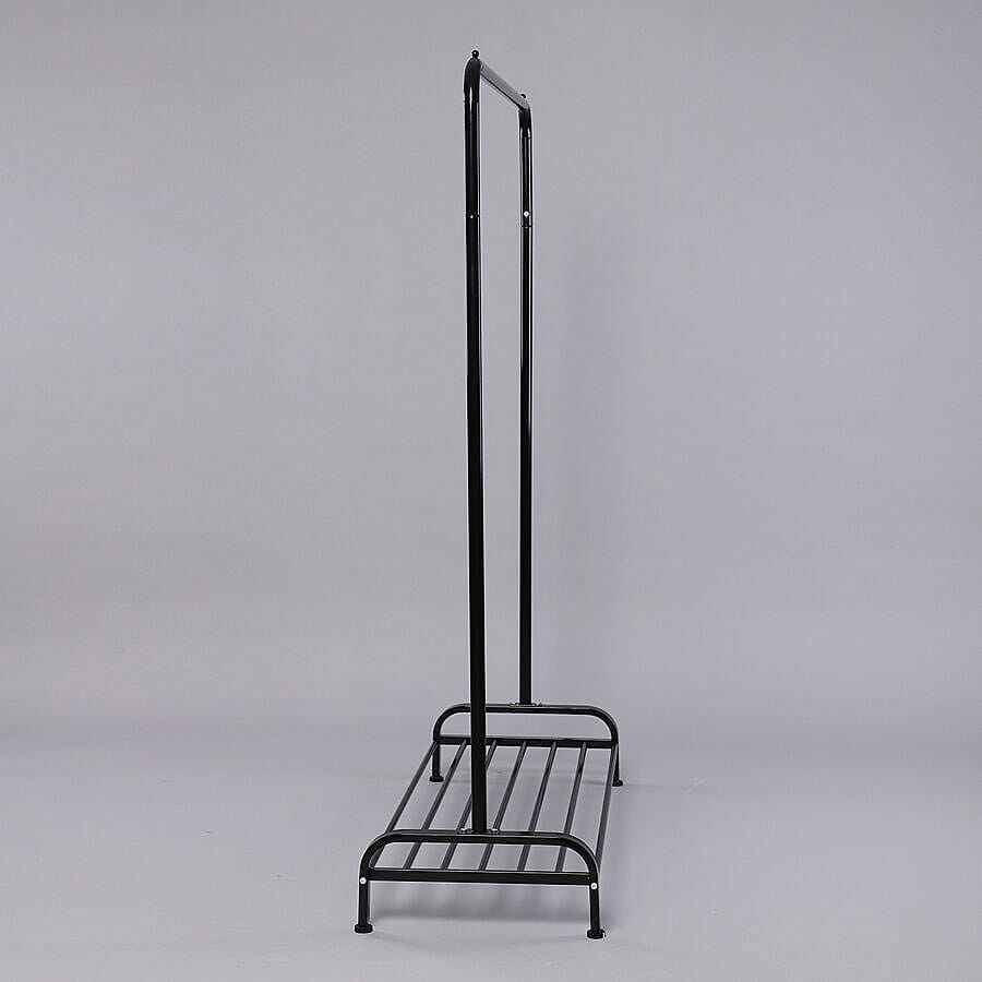 Stylish Garment Rack (Size 115x40x145 Cm) - Black