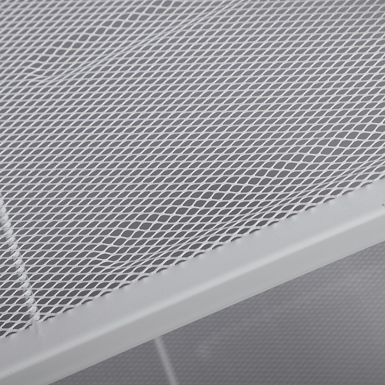 Four Tier Multifunctional Ladder-Shaped Storage Shelf (Size 60x35x147 cm) - White