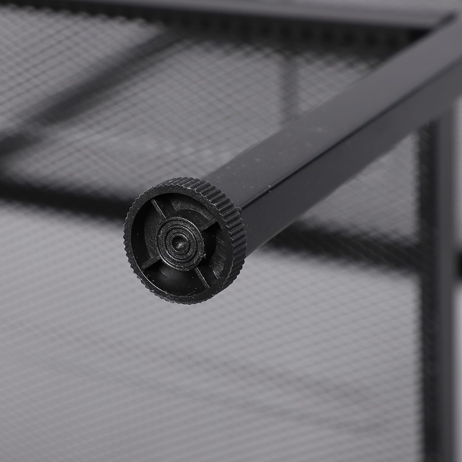 Four Tier Multi-Purpose Shelf (Size 60x35x147 cm) - Black