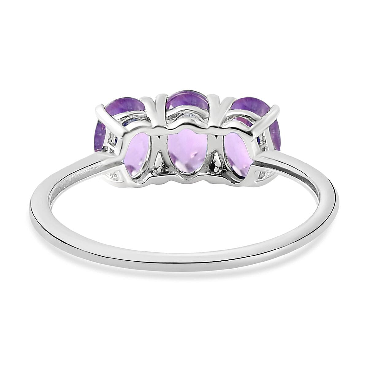 Trilogy Ring in Sterling Silver