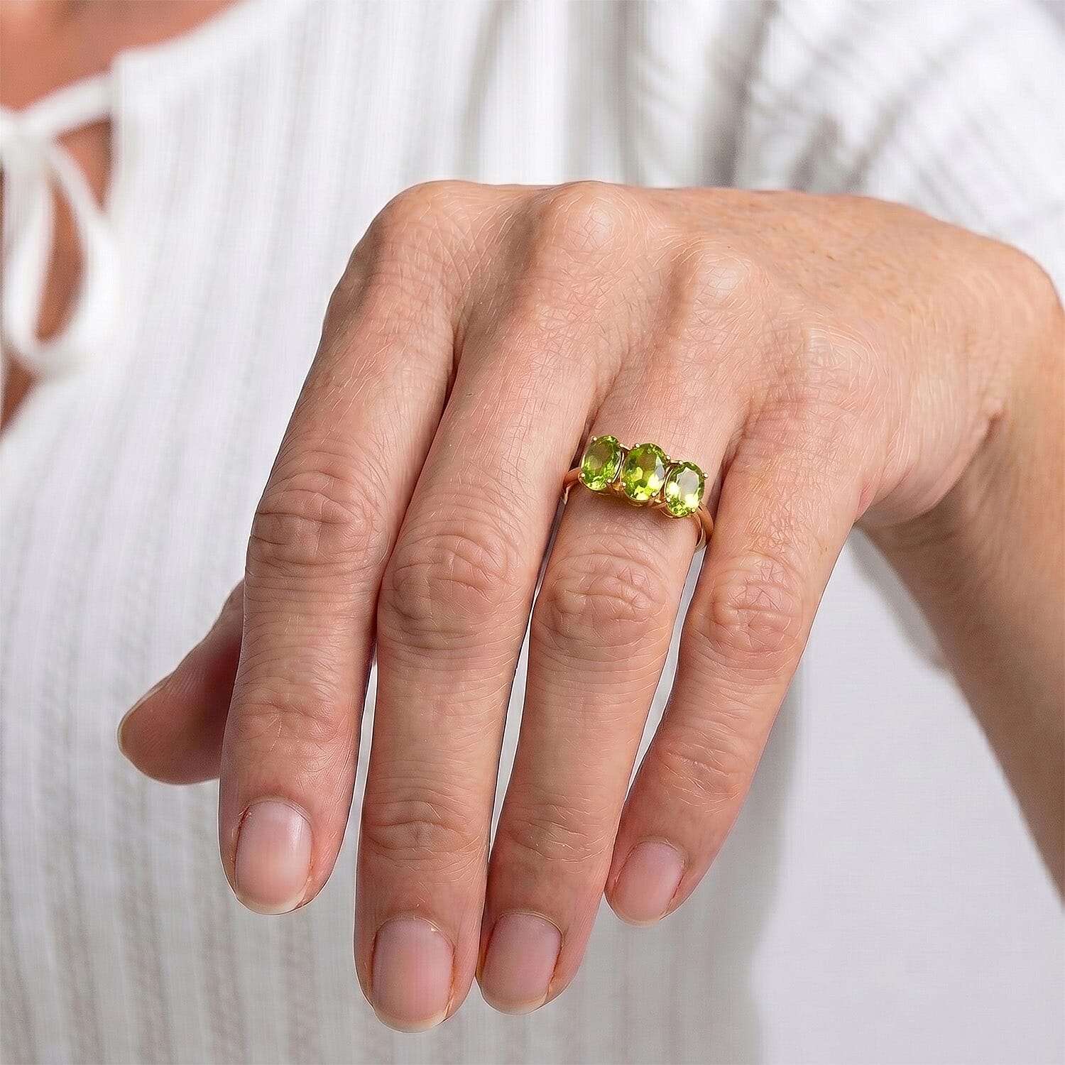 Trilogy Ring in Sterling Silver