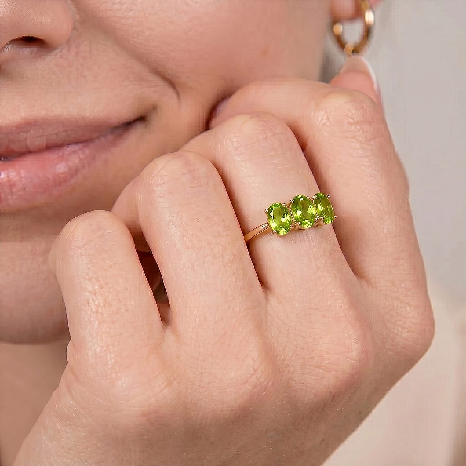 Trilogy Ring in Sterling Silver