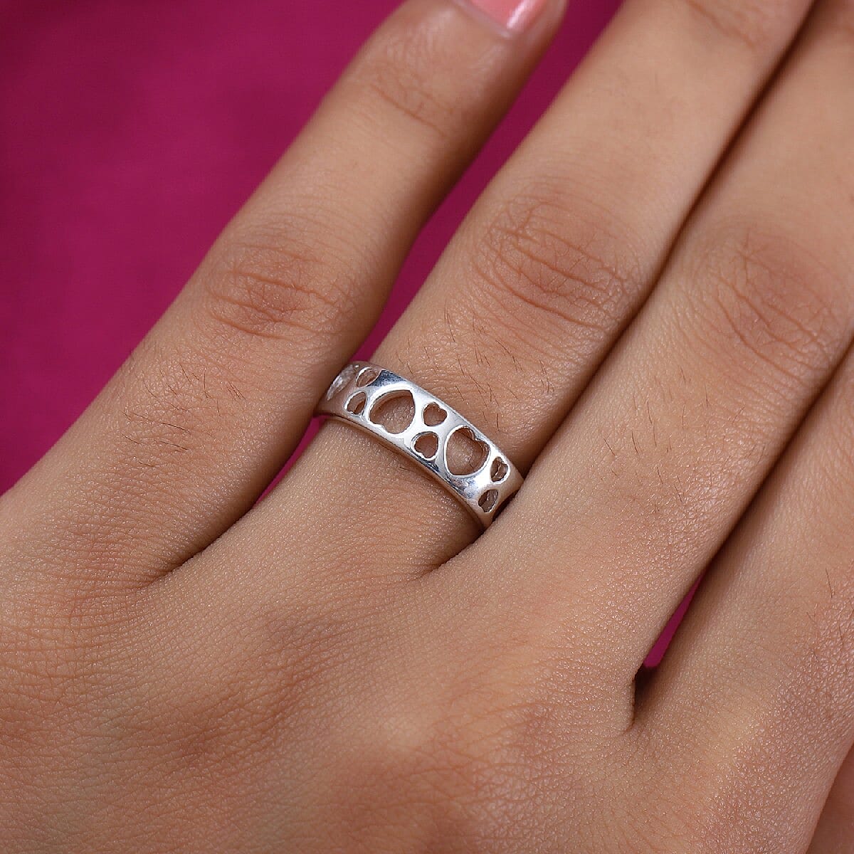 Sterling Silver Heart Ring