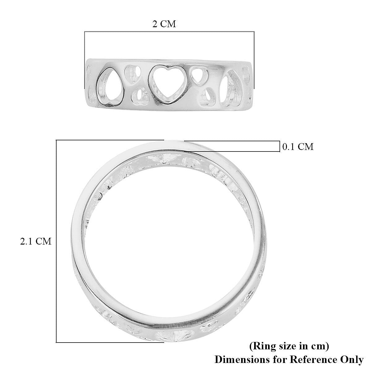 Sterling Silver Heart Ring
