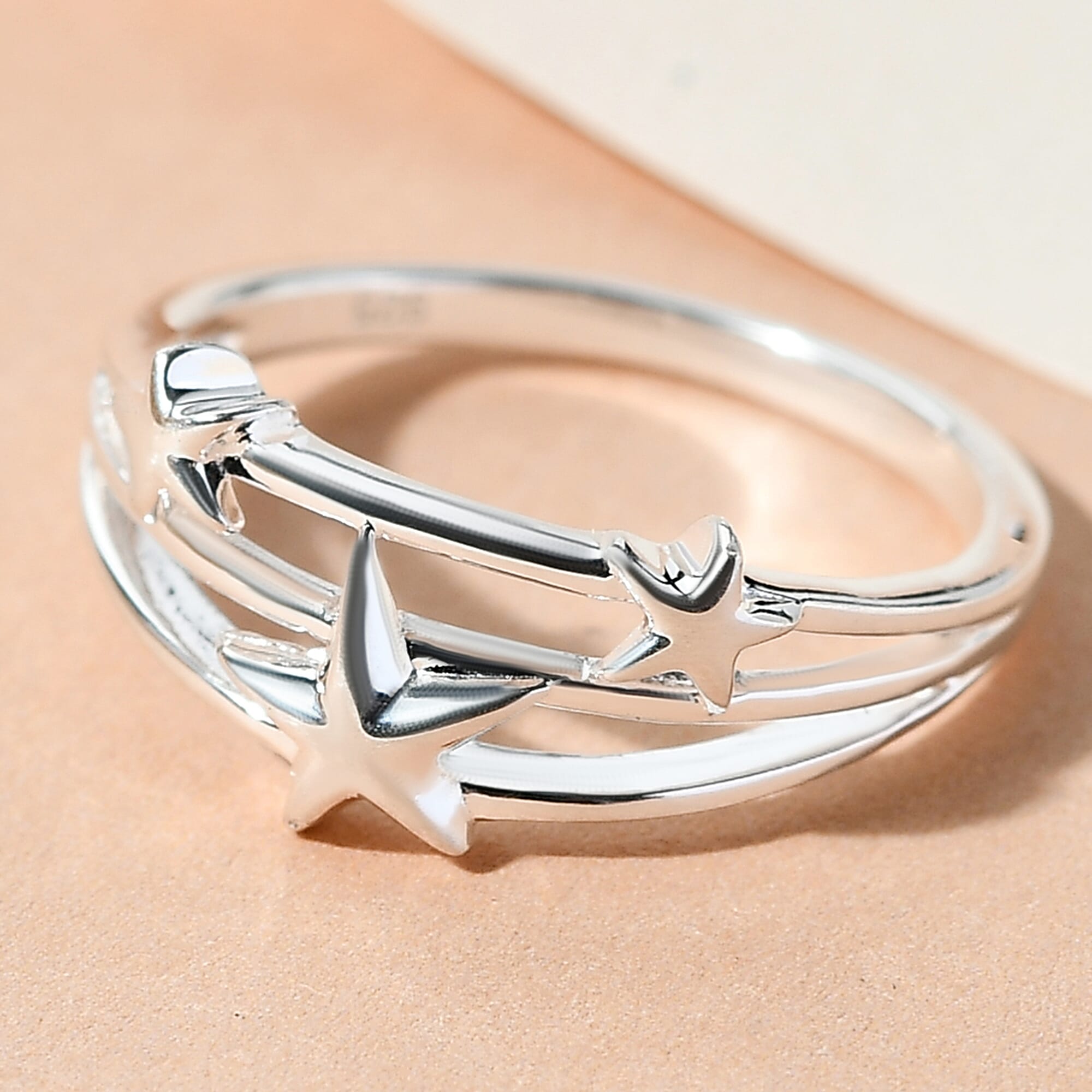 Sterling Silver Star Ring