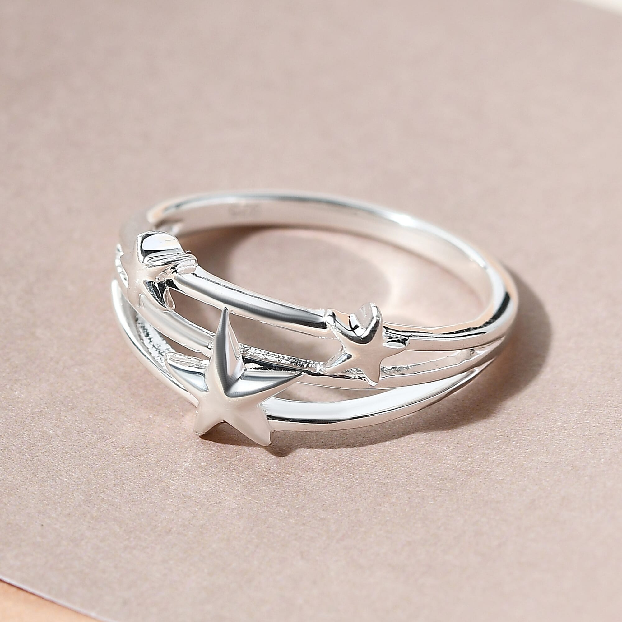 Sterling Silver Star Ring