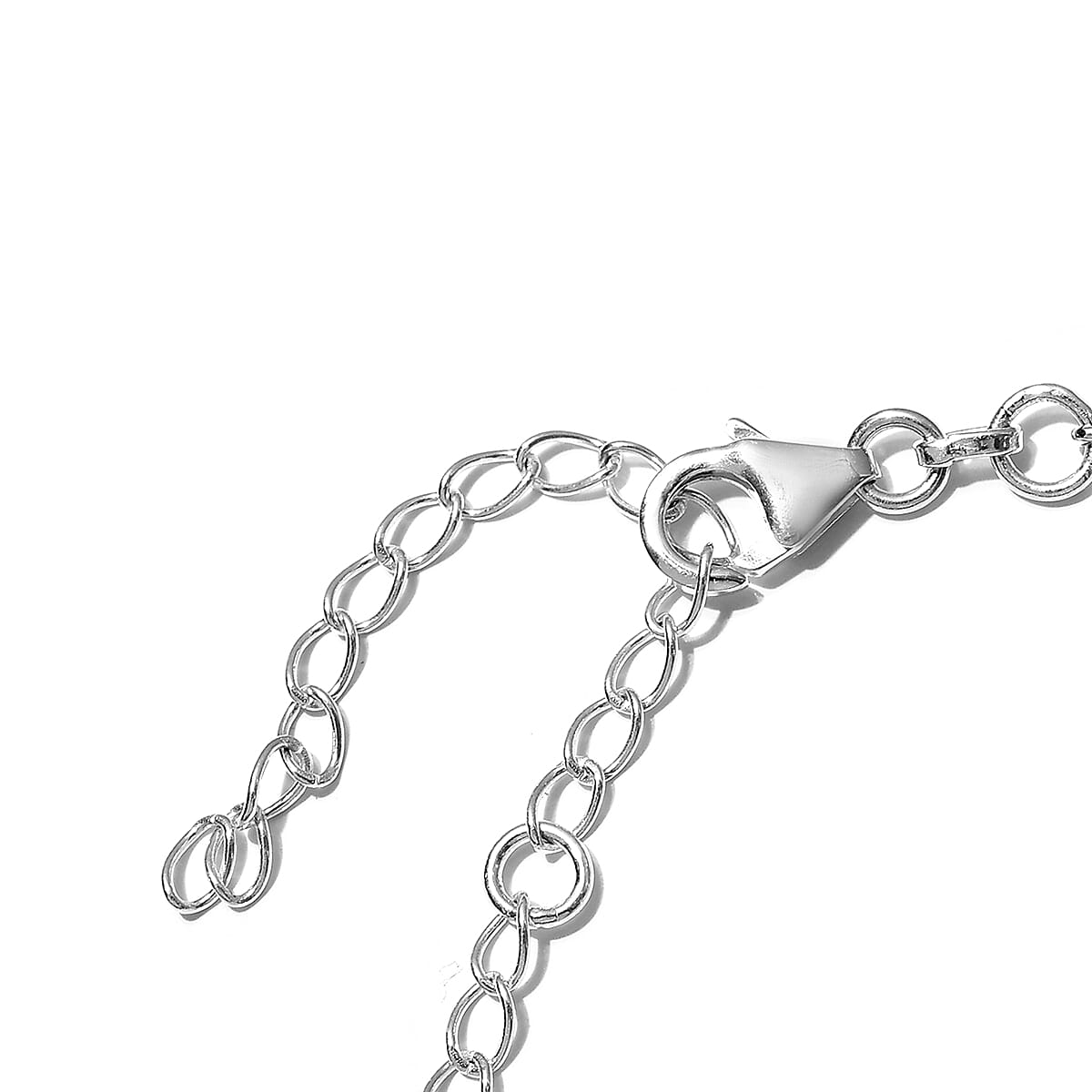 African Ruby (FF) Bracelet (Size 6.5 with 2 inch Extender) in Sterling Silver 2.04 Ct.