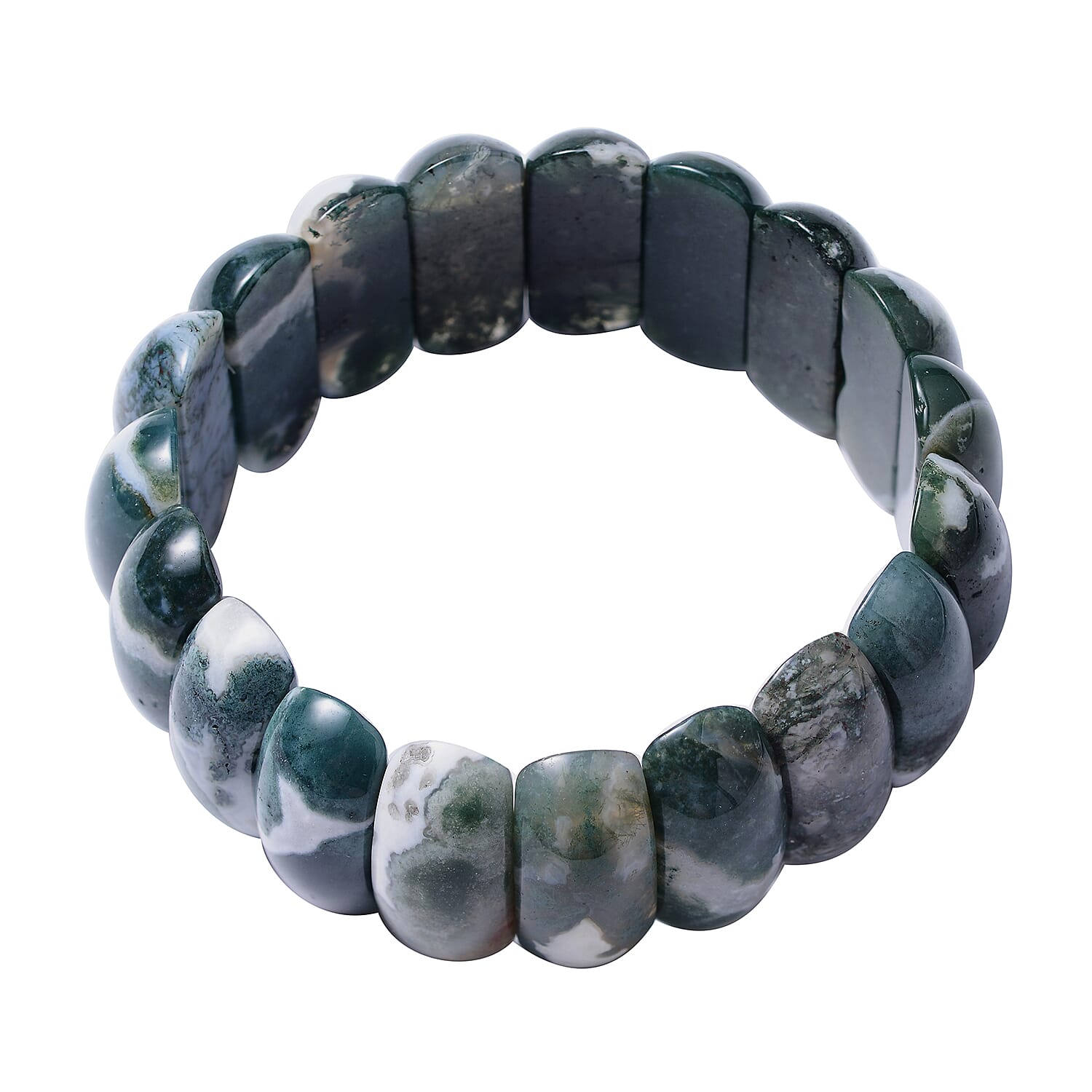 Indian Agate Bracelet (Size 7) 331.50 Ct.