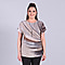 Jovie Comfortable Low Sleeve Top (Size S)- Khaki & Multi