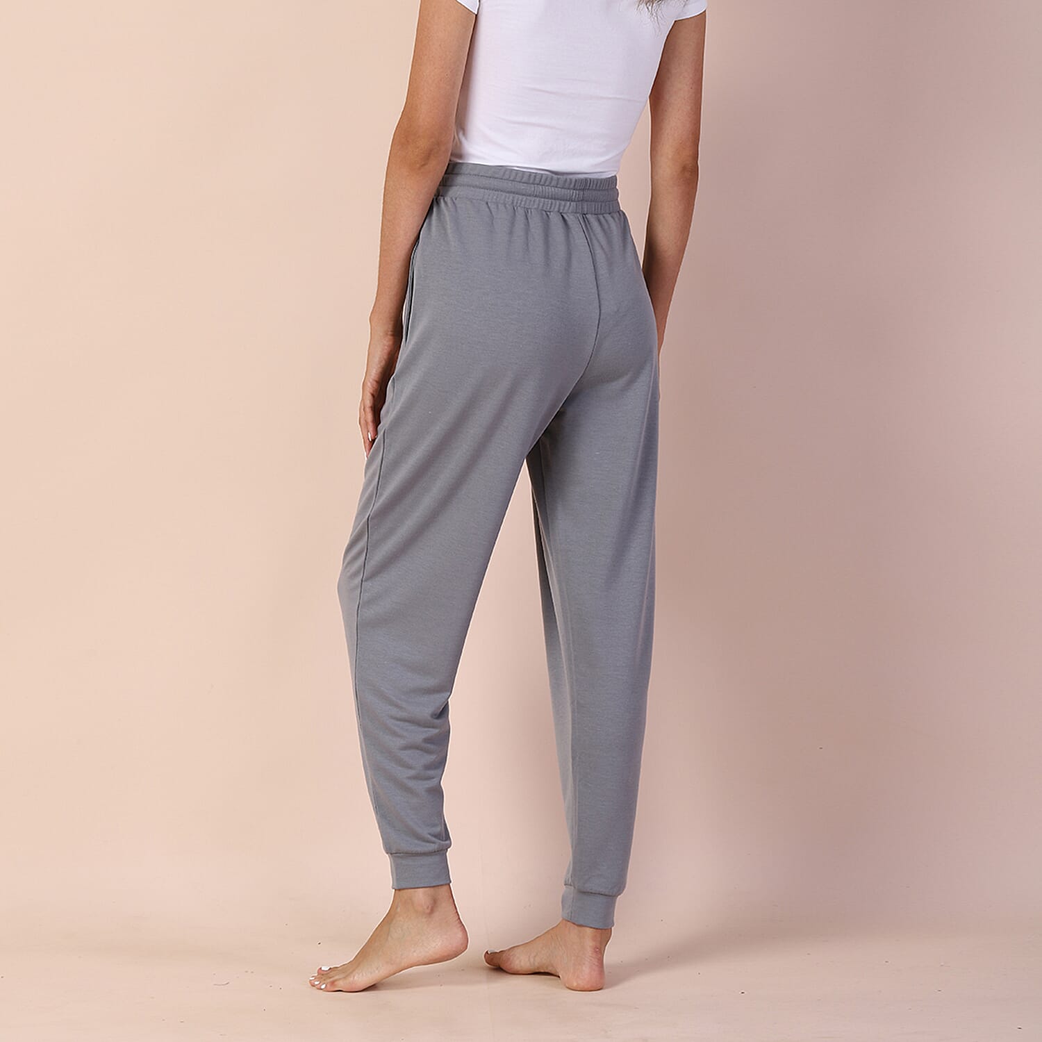 LA MAREY Jersey Joggers - Grey