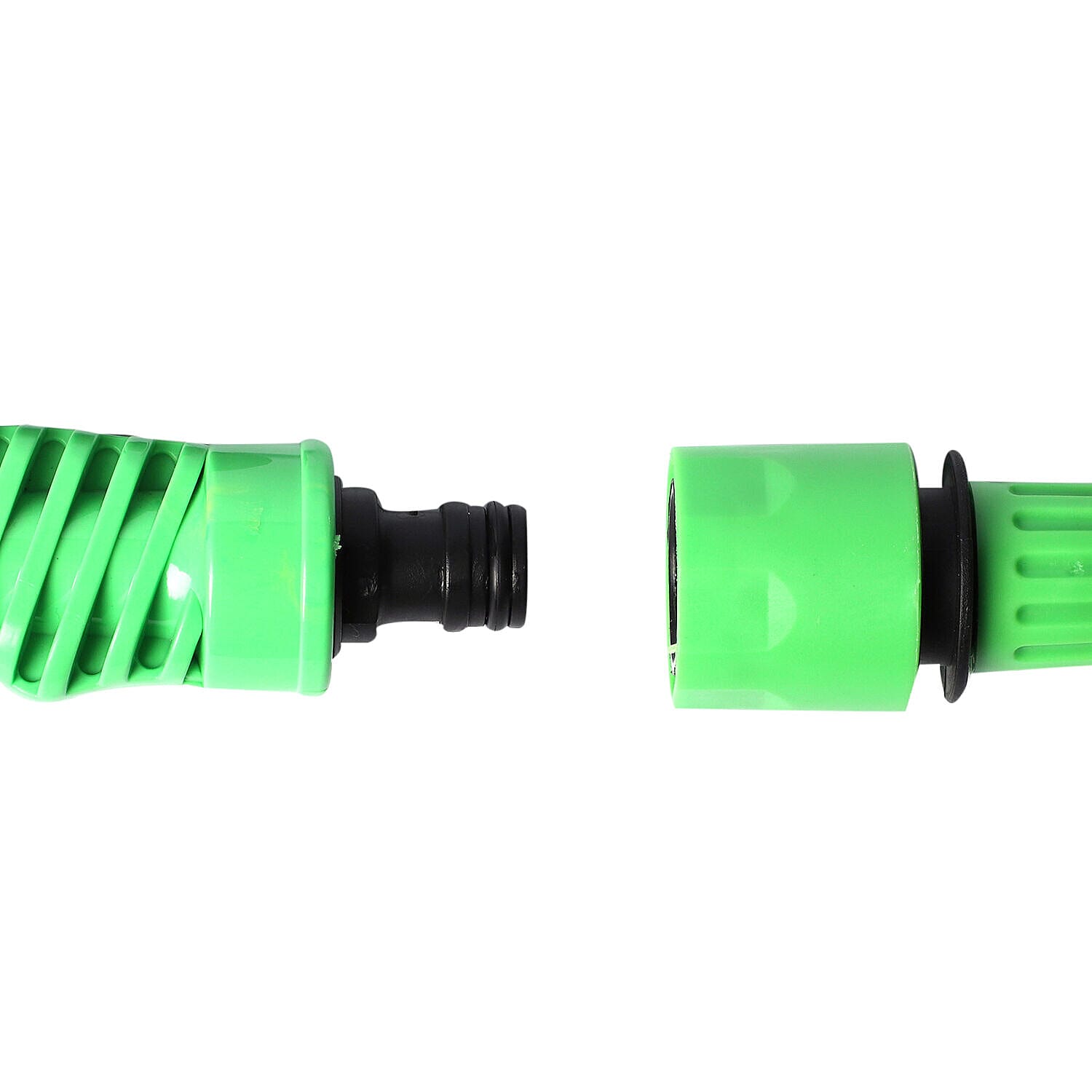 100ft Garden Hose with 7 Function Nozzle - Green