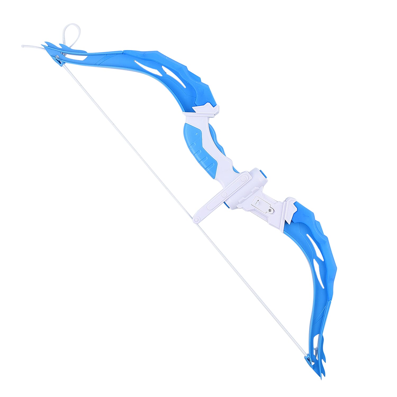 Kids Toy Bow and Arrow Set (Includes 1 Bow, 3 Arrows,1 Target & 1 Arrow Quiver) - Blue & Multi