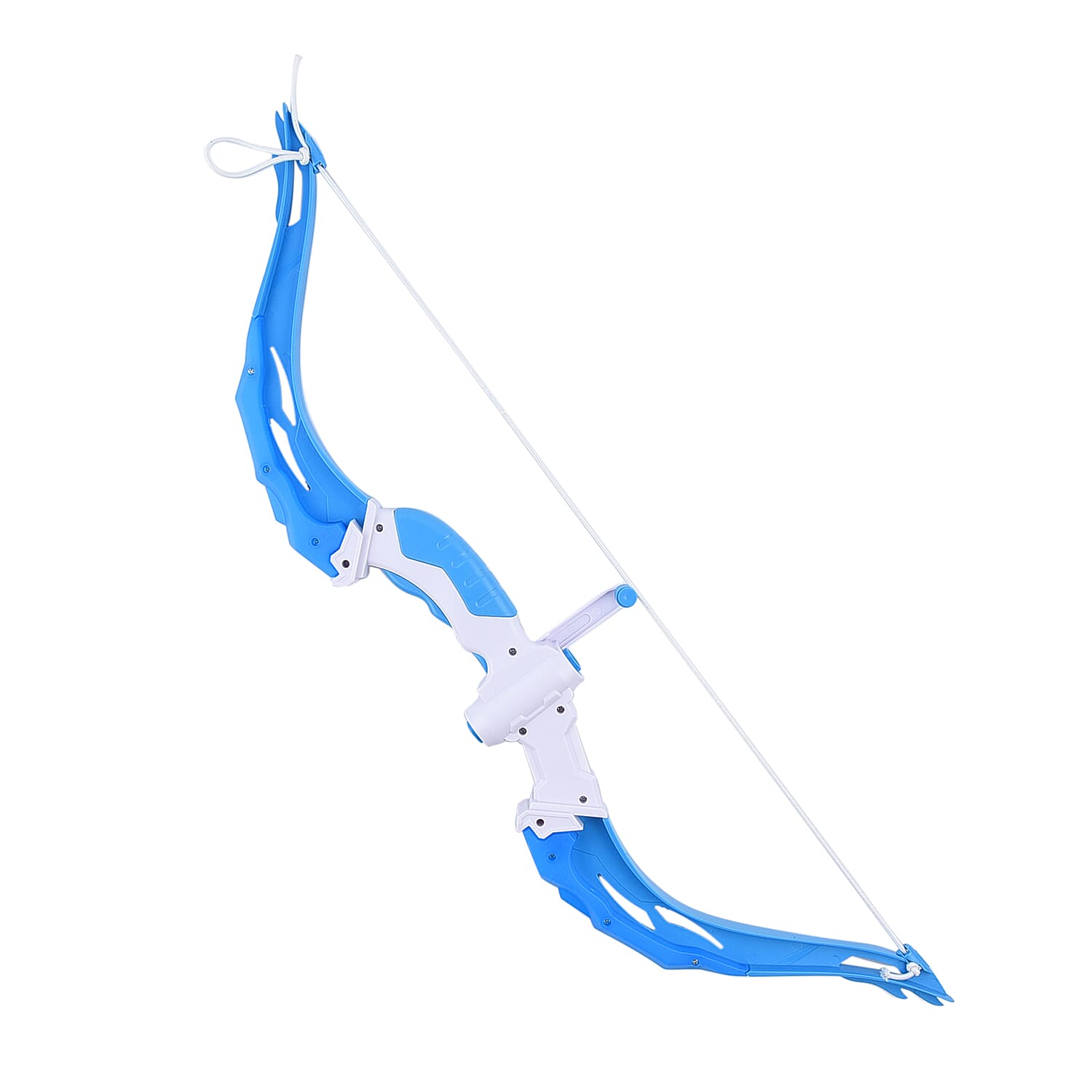 Kids Toy Bow and Arrow Set (Includes 1 Bow, 3 Arrows,1 Target & 1 Arrow Quiver) - Blue & Multi
