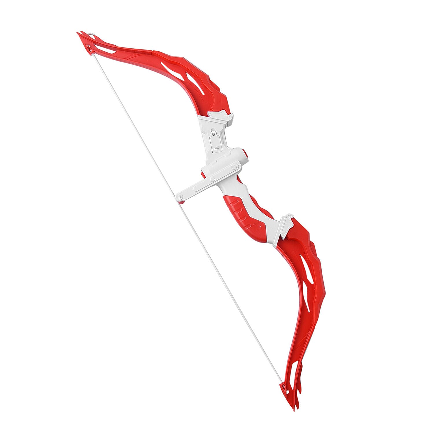 Kids Toy Bow and Arrow Set (Includes 1 Bow, 3 Arrows,1 Target & 1 Arrow Quiver) - Red & Multi