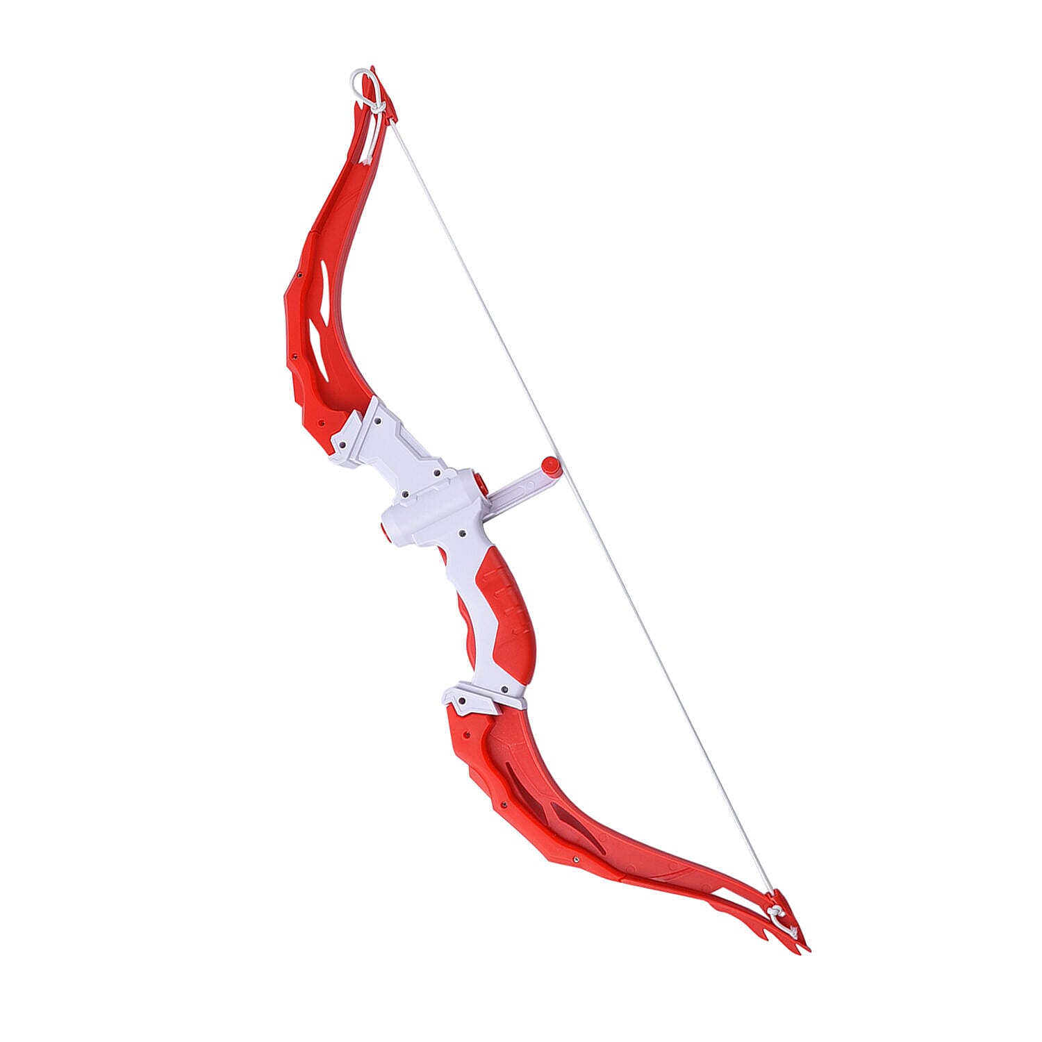 Kids Toy Bow and Arrow Set (Includes 1 Bow, 3 Arrows,1 Target & 1 Arrow Quiver) - Red & Multi