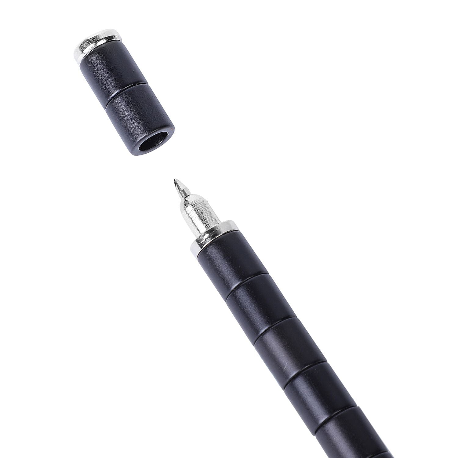 Decompression Magnetic Metal Ball Pen in a Gift Box - Black