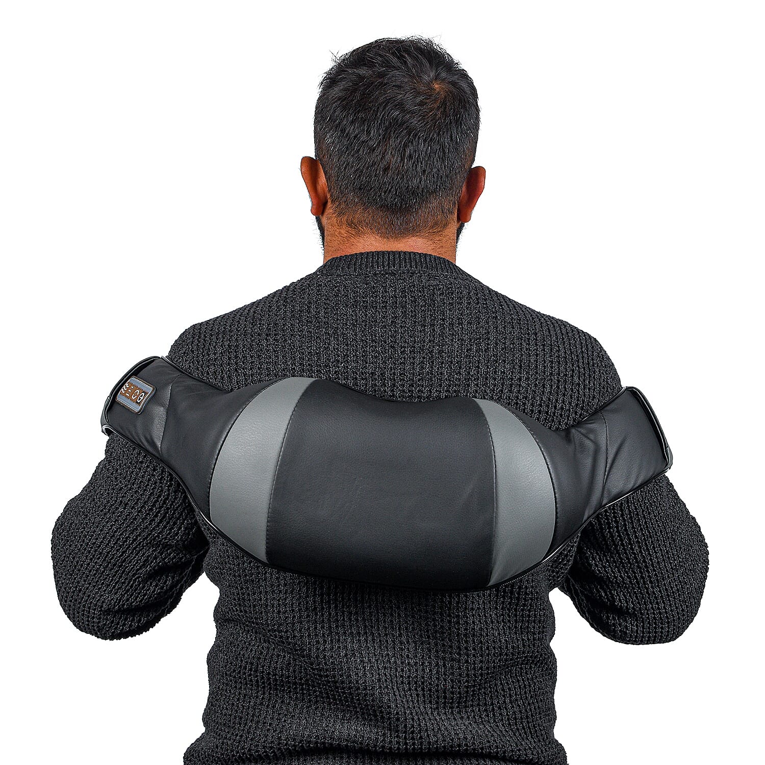 Shiatsu Massager with Soothing Heat, Electric Deep Tissue 3D Kneading Massage Pillow for Shoulder, Leg, Body Muscle Pain Relief, Home, Office, and Car Use