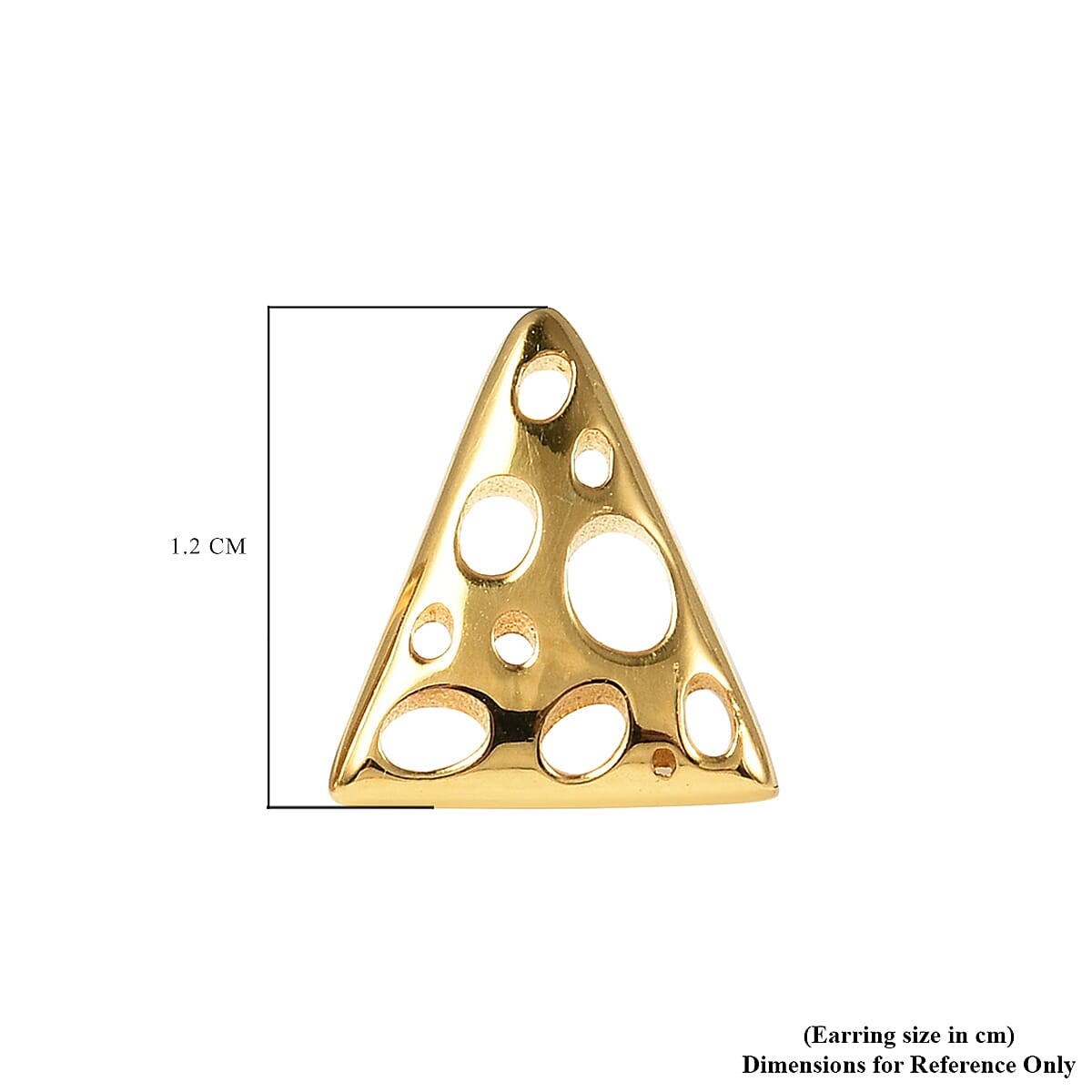 RACHEL GALLEY Yellow Gold Overlay Sterling Silver Earrings  (with Push Back)