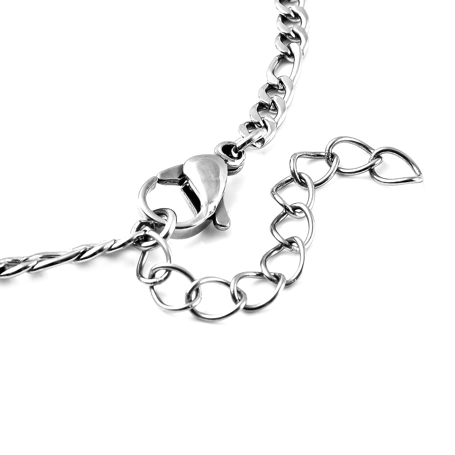 Holy Bible Bracelet (Size 7) in Stainless Steel