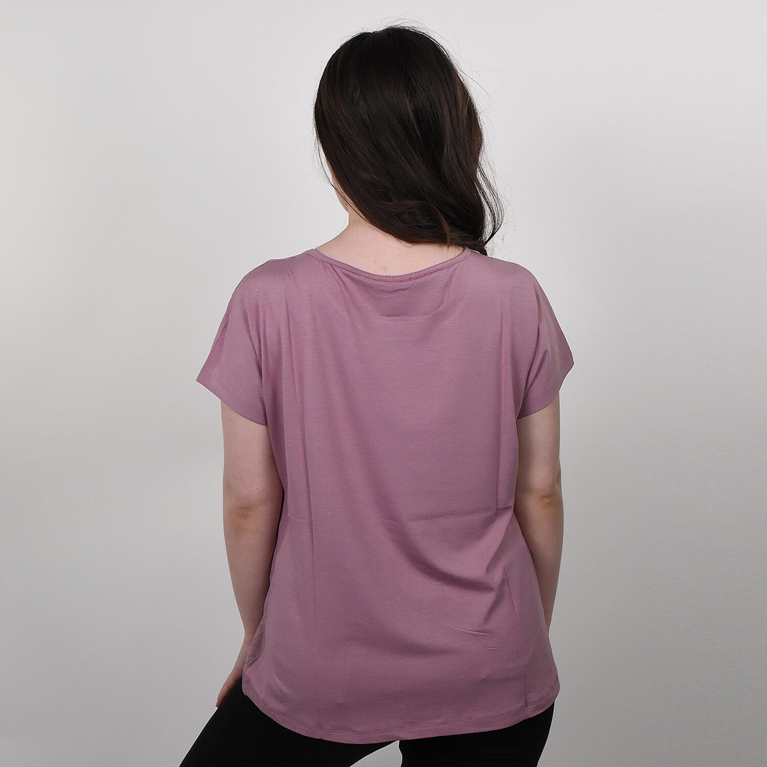 JOVIE Low Sleeve Blouse - Navy & Multi