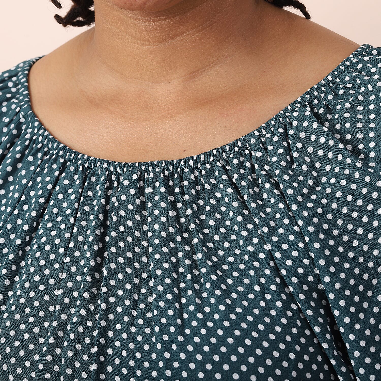 JOVIE Viscose Floral Pattern Blouse - White and Multi