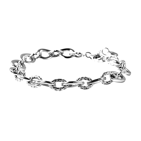 RACHEL GALLEY Love Link Collection Link Chain Bracelet Size 8 inches