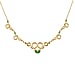 Rachel Galley Venom Collection 5.510 Ct. Green Jade Necklace Size 24 in Rhodium Plated Sterling Silver
