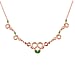 Rachel Galley Venom Collection 5.510 Ct. Green Jade Necklace in Rose Gold Plated Sterling Silver