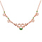Rachel Galley Venom Collection 5.510 Ct. Green Jade Necklace in Rose Gold Plated Sterling Silver