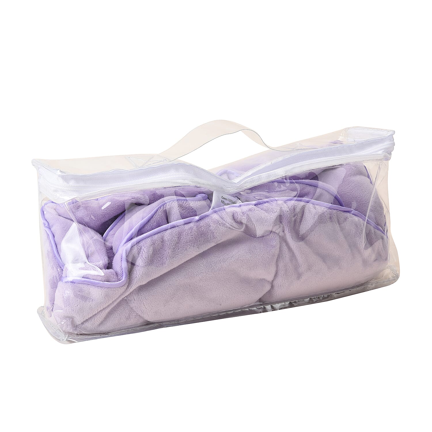 Lavender Weighted Shoulder Wrap (Size-40X13X10Cm) - Light Purple