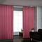 Set of 2 Blackout Curtain with 8 Metal Rings - Pink