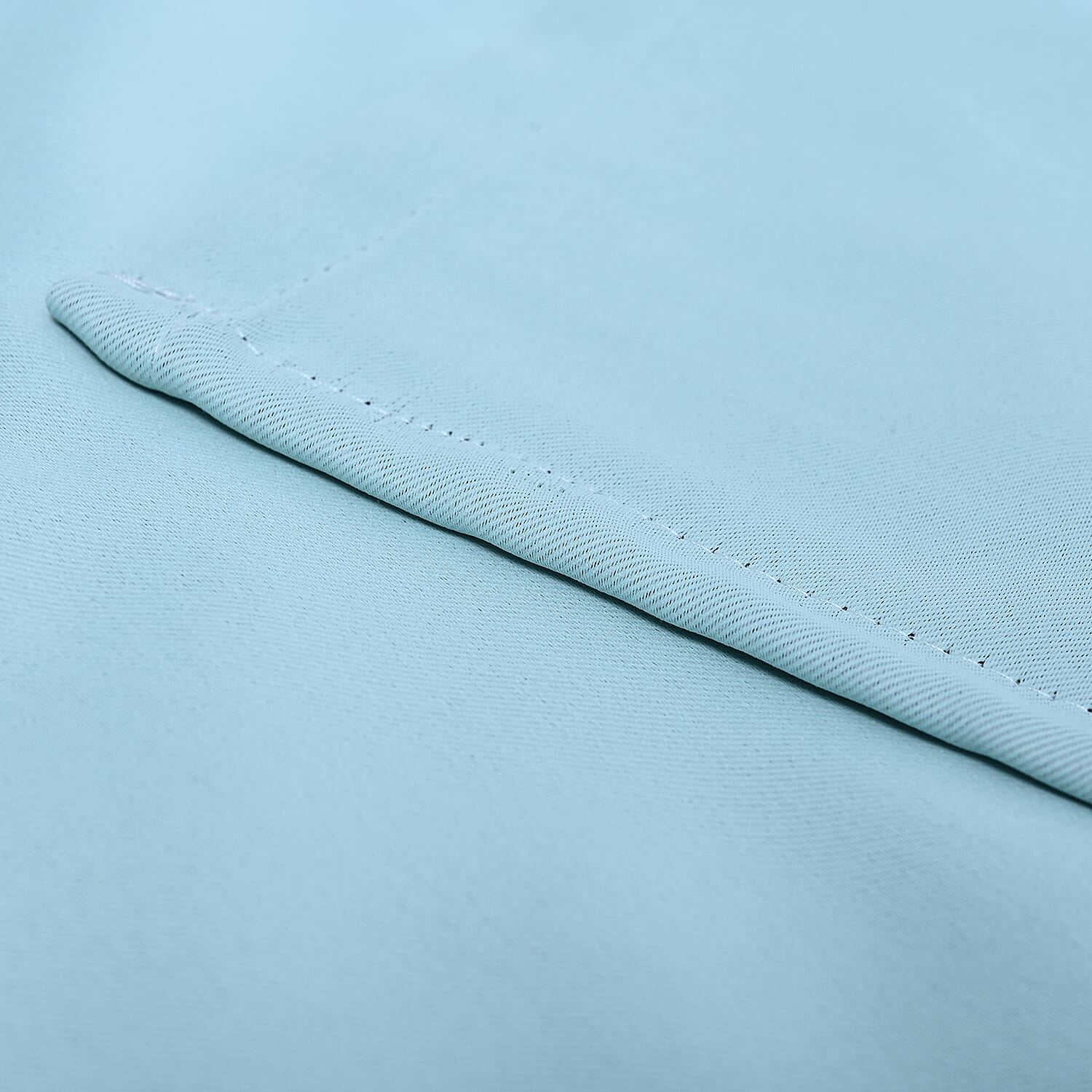 Pair of Thermal Blackout Curtains with 8 Eyelets (Size 140x240Cm or 55x94in ) - Sky Blue