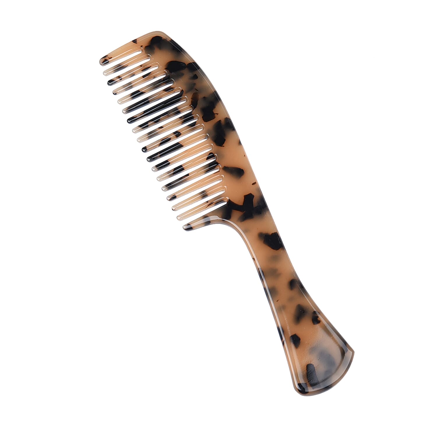 2 Piece Set - Leopard Pattern Acetic Acid Comb
