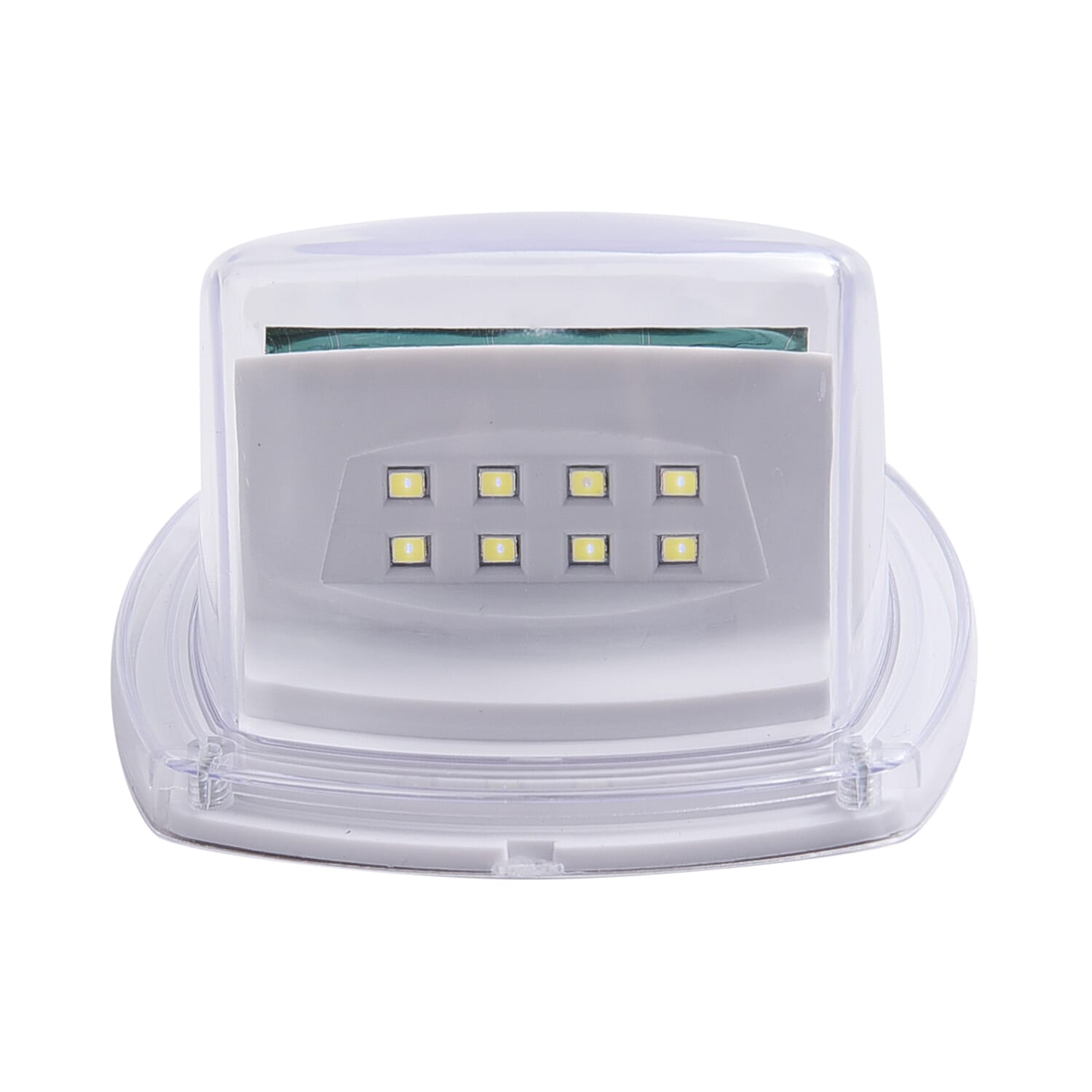 Set of 2 - HOMESMART LED Solar Sense Light (Size 9x9x6Cm)