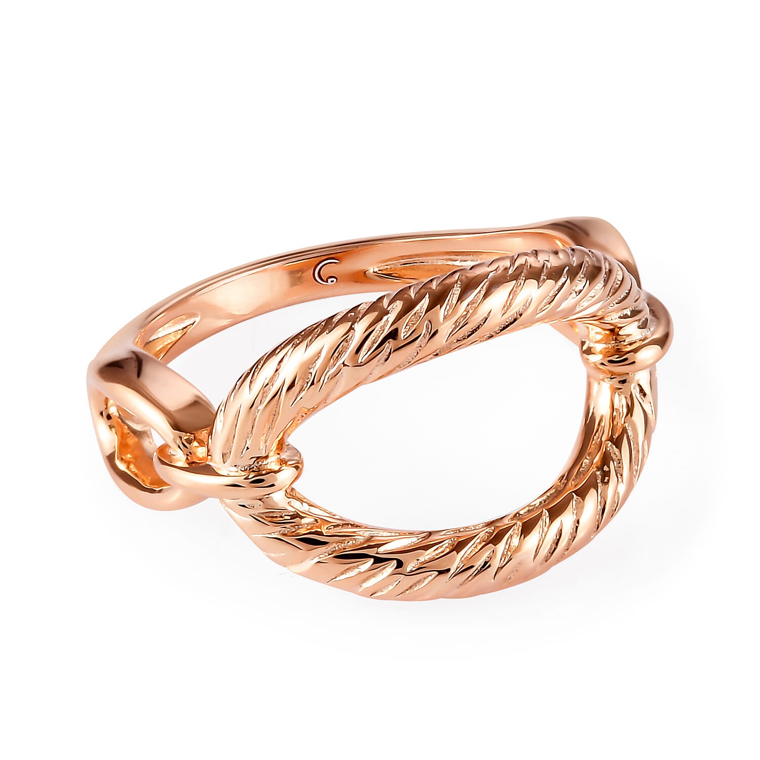 RACHEL GALLEY Ocean Collection- Fancy Ring in Rose Gold Plated Sterling Silver