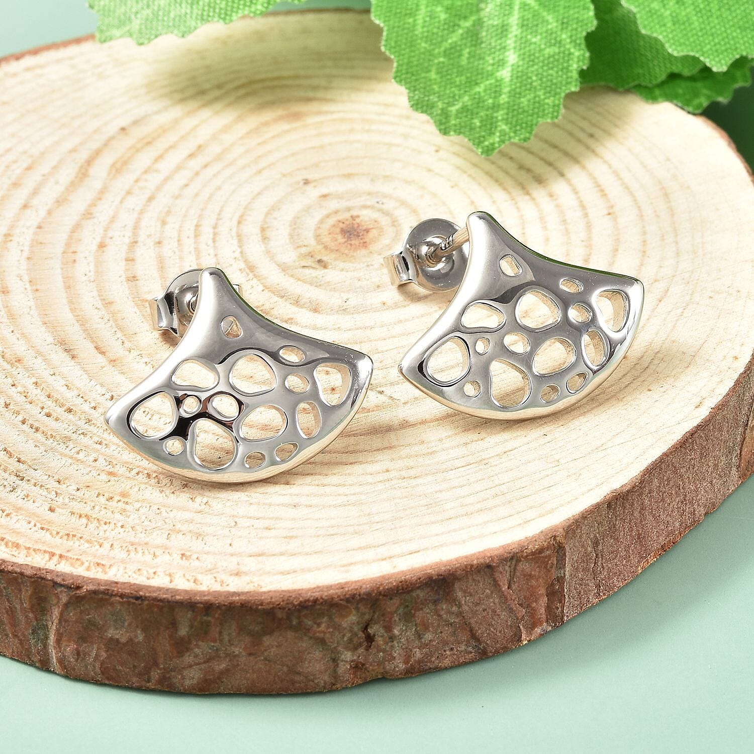 Rachel Galley Lattice Collection - Sterling Silver Earrings (with Push Back)