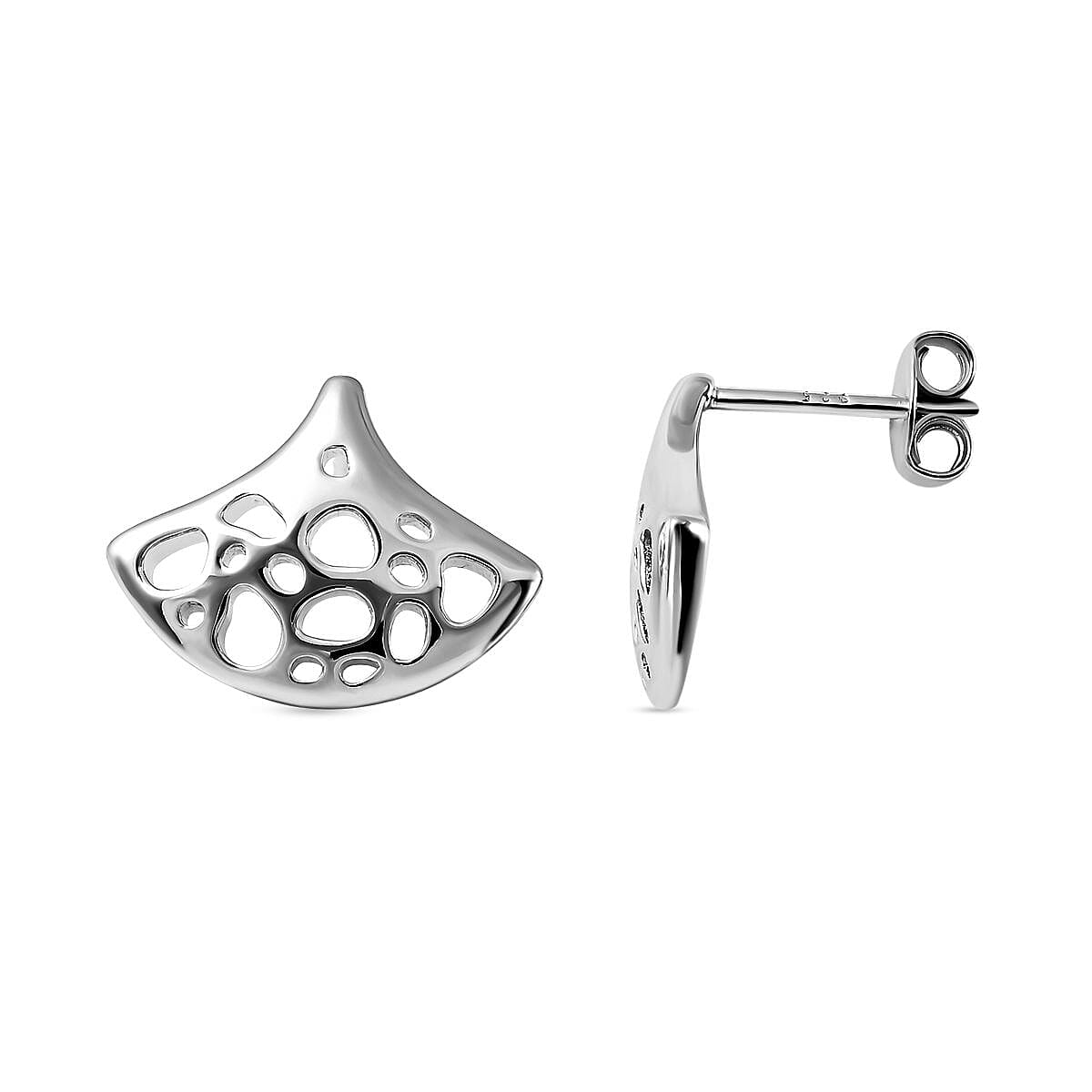 Rachel Galley Lattice Collection - Sterling Silver Earrings (with Push Back)