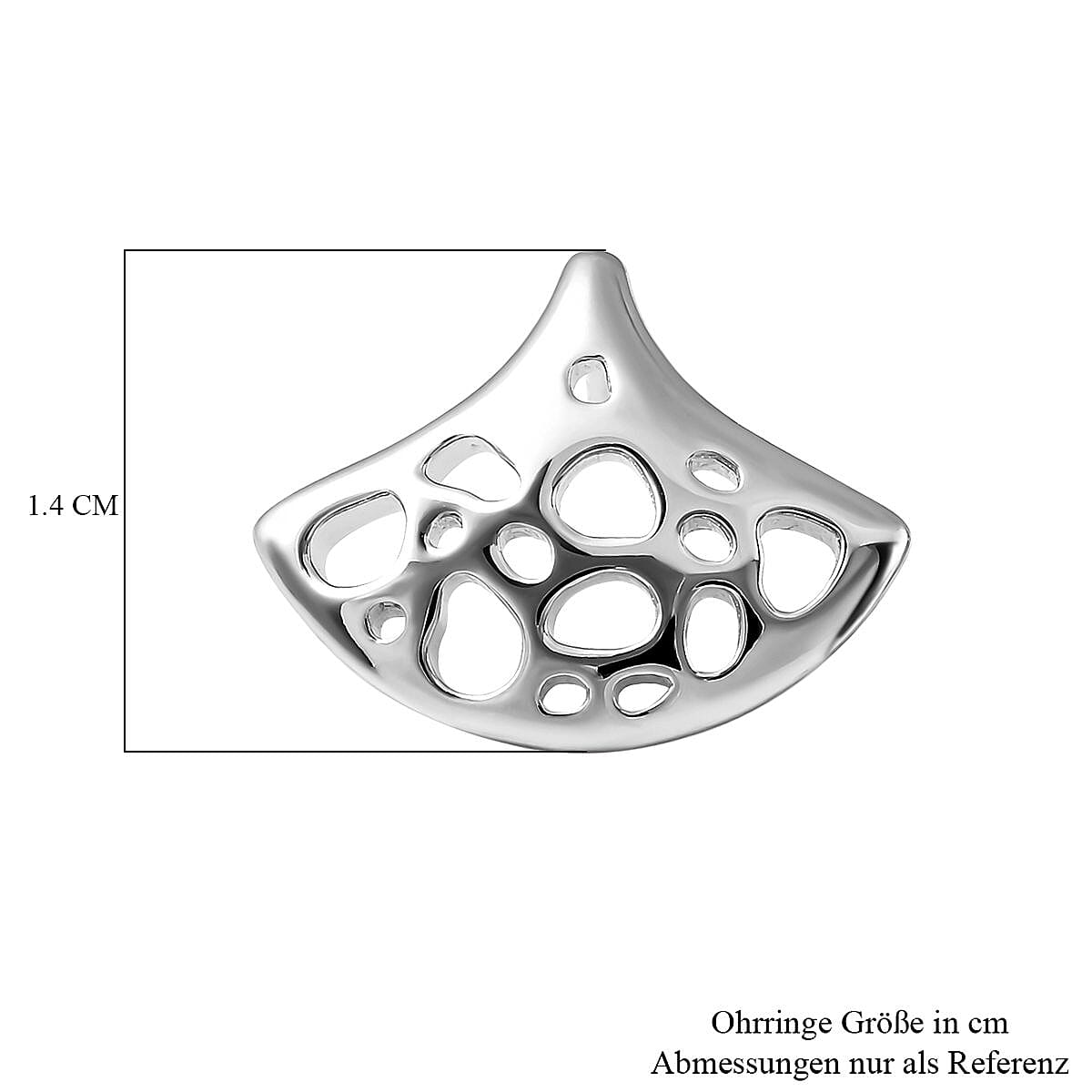 Rachel Galley Lattice Collection - Sterling Silver Earrings (with Push Back)
