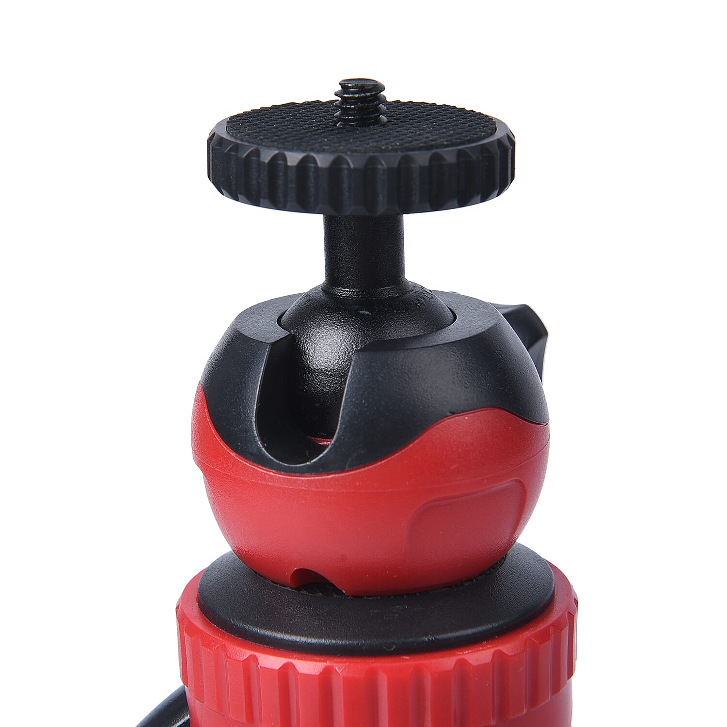 HOMESMART Multi Purpose Flexible Octopus Tripod Stand Phone Holder - Black and Red